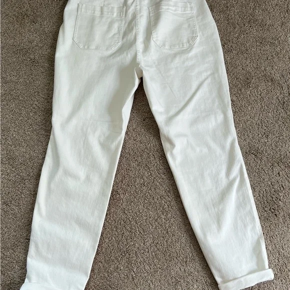 Judy Blue White Joggers for Men - Picture 3 of 4